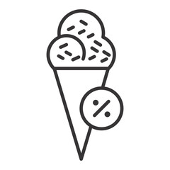 Summer Shopping Icon Vector Elements