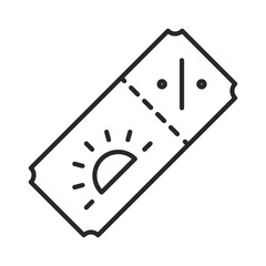 Summer Shopping Icon Vector Elements