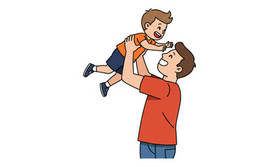 Father and son