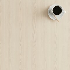 coffee cup on wooden background