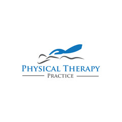 Professional and caring physical therapy practice logo design symbolizing healing, strength, and movement. Perfect for rehab centers, physiotherapists, and wellness clinics.
