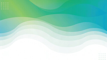 Abstract blue background with flowing waves and light summer color patterns for web design