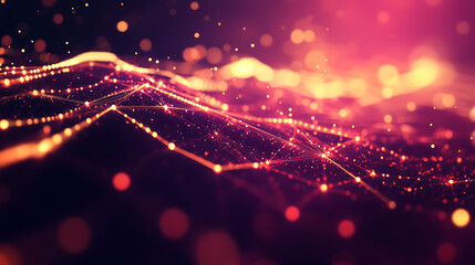 Obraz premium A factory with workers and machines. The workers are wearing orange vests. The machines are in the background