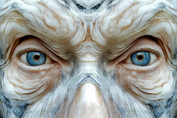 Alzheimer's disease - concern in old age: abstract image of mental state. Elderly illness. Seniors and health. Metaphorical alzheimer's disease emotions of a maturation. Elder stress.
