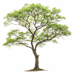 Obraz premium tree with a white background