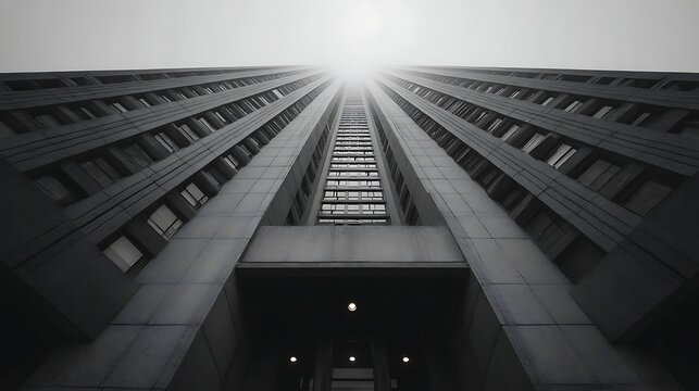 High rise architecture view