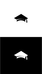 vector silhouette gruadition