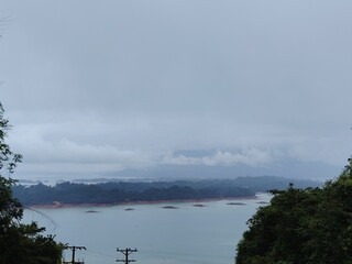 fog on the river