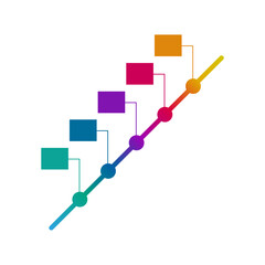 Modern Timeline Infographic Vector Illustration