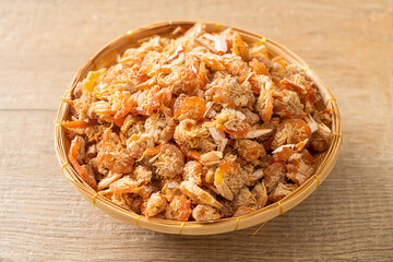 dried shrimps or dried salted prawn