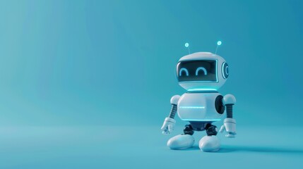 AI-powered chatbot providing instant messaging support on a website.