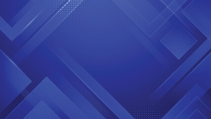 Blue Geometric Gradient Vector Background