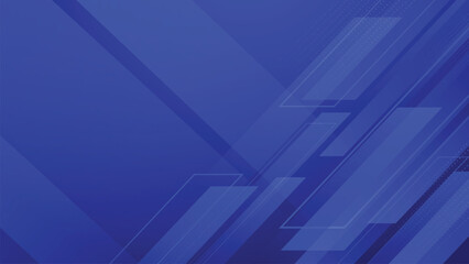 Blue Geometric Gradient Vector Background