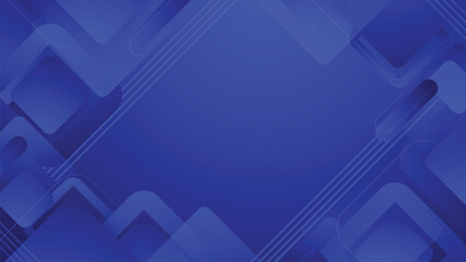 Blue Geometric Gradient Vector Background