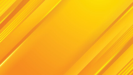 Yellow Geometric Gradient Vector Background