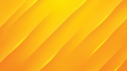 Yellow Geometric Gradient Vector Background