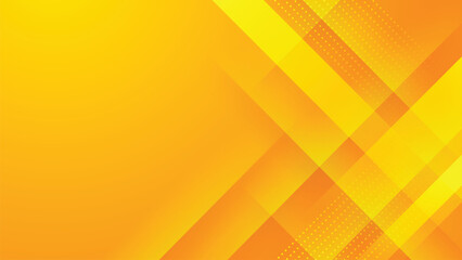 Yellow Geometric Gradient Vector Background