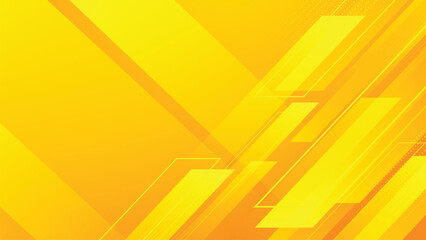 Yellow Geometric Gradient Vector Background