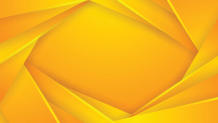 Yellow Geometric Gradient Vector Background