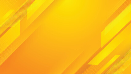 Yellow Geometric Gradient Vector Background
