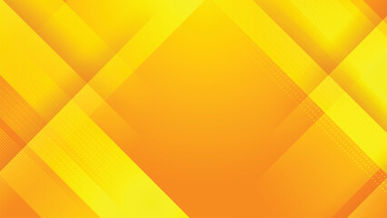 Yellow Geometric Gradient Vector Background