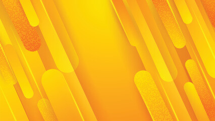 Yellow Geometric Gradient Vector Background