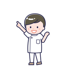 ナース01／ななめ／男性 05