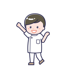 ナース01／ななめ／男性 06