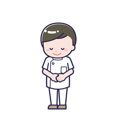 ナース01／ななめ／男性 08