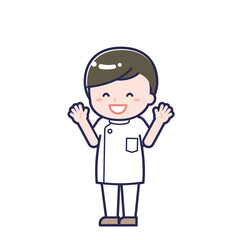 ナース01／ななめ／男性 11