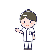 ナース01／ななめ／女性 15