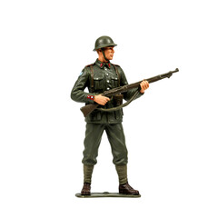 Fototapeta premium German Soldier Figurine: World War I Military Collectible