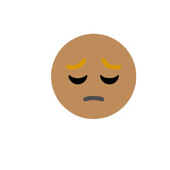 Angry  face emoji icon expressing frustration, rage, or annoyance, commonly used in digital communication.