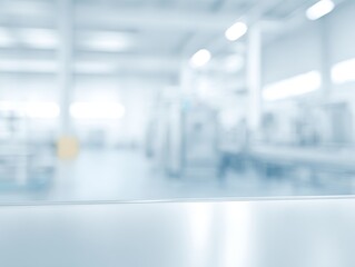 Clean modern laboratory or industrial interior