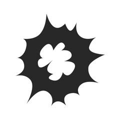 Abstract icon retro futuristic Y2K gradient vector shape elements