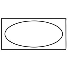 Abstract icon retro futuristic Y2K gradient vector shape elements