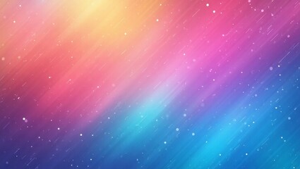 Fototapeta premium Abstract Pastel Rainbow Gradient Background with Glowing Particles
