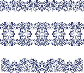 Beautiful flower art and mandala vector design