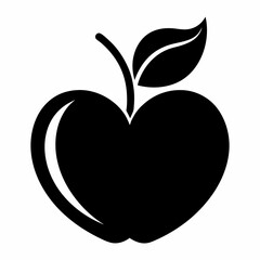 Black and white Apple