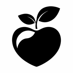 Black and white Apple