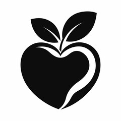 Black and white Apple