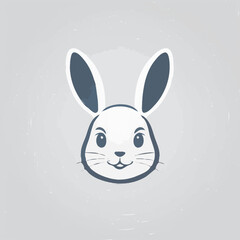 vector illustration of a rabbit