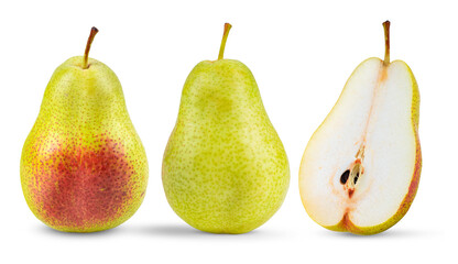 pear fruit isolated on transparent png (Image from camera)