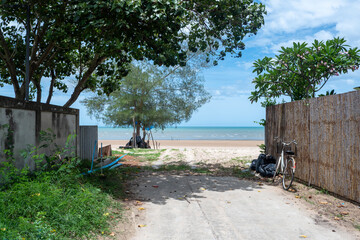 Pathway to a Tranquil Beach.
