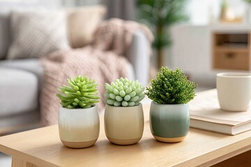 Beautiful Plants Bringing Freshness Into Cozy Home