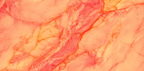 Fototapeta premium Elegant soft orange marble texture with gold accents, dusty blush liquid watercolor background with soft cracks, Soft marble background with subtle veins.
