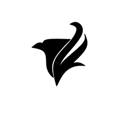 Obraz premium vector image of an eagle and wing