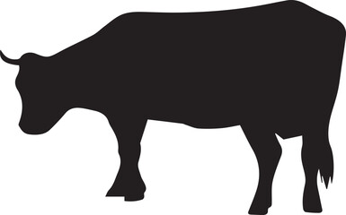 Cow silhouette 