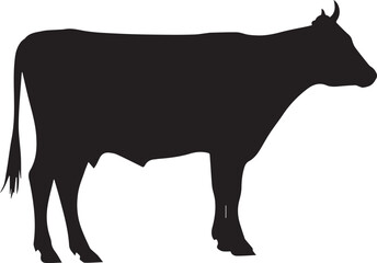 Cow silhouette 