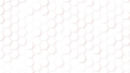 Hexagon Beehive honeycomb pattern wall black and white, Simple Fabric Ornament. Vector Illustration.
